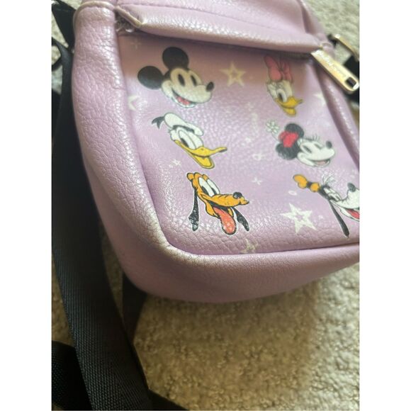 Buckle-Down Mickey and Friends Vegan Leather Crossbody - Picture 5 of 9